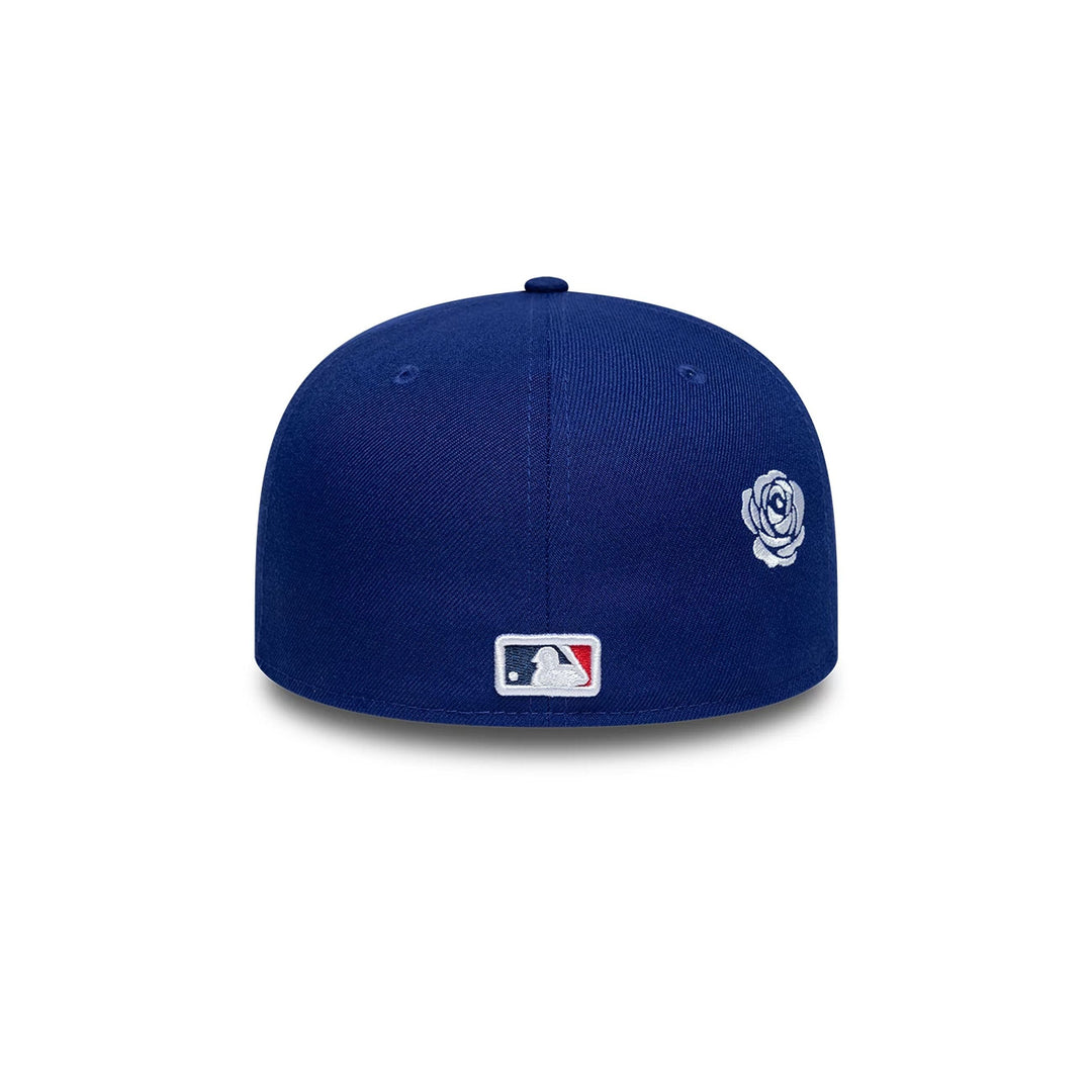 หมวกแก๊ป New Era รุ่น Los Angeles Dodgers Faux Pearl Icon Dark Royal 59Fifty Cap