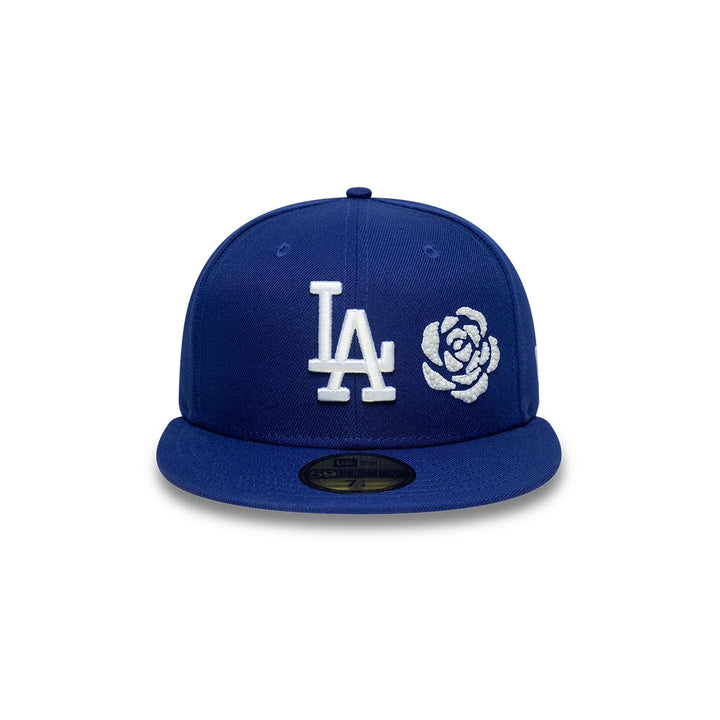 หมวกแก๊ป New Era รุ่น Los Angeles Dodgers Faux Pearl Icon Dark Royal 59Fifty Cap