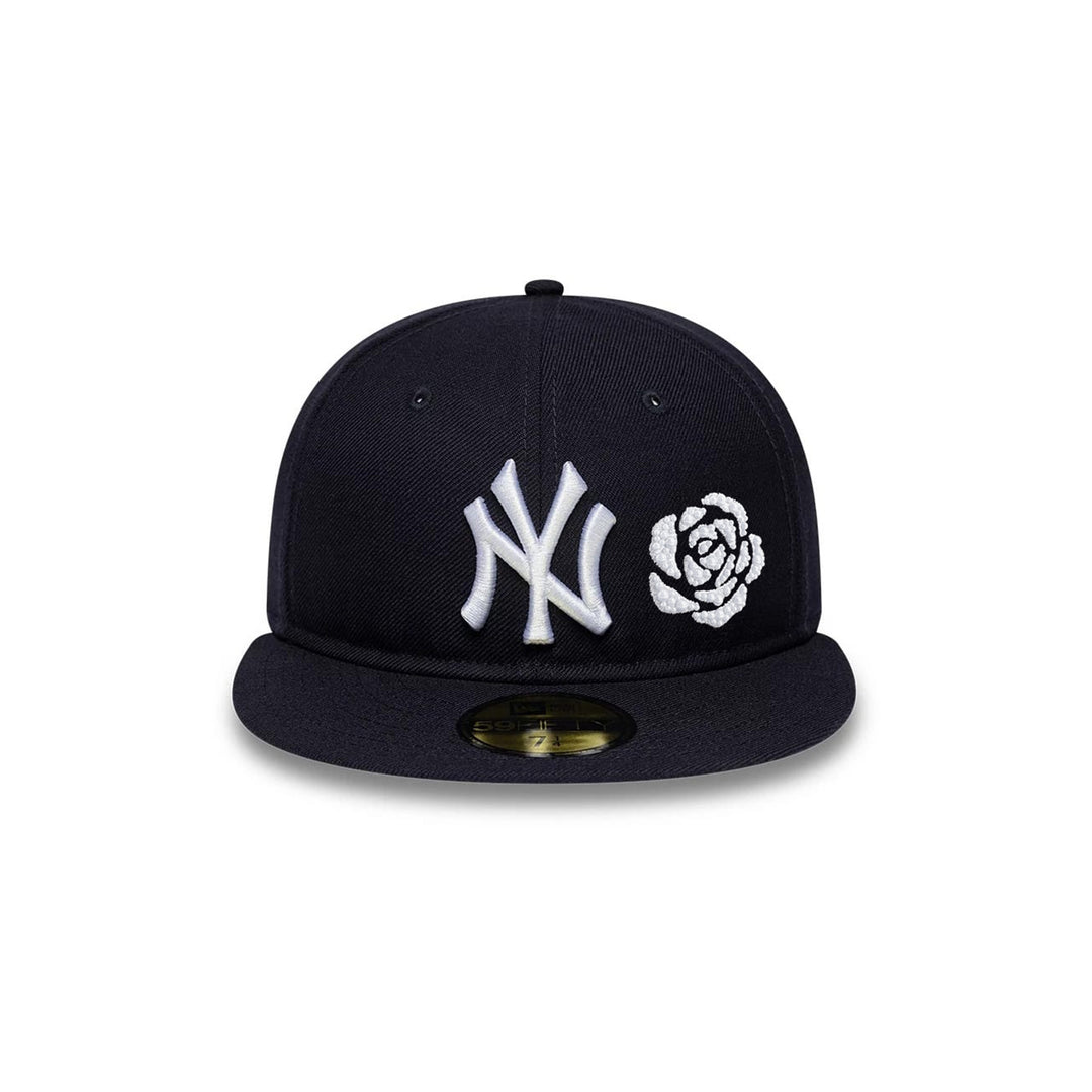 หมวกแก๊ป New Era รุ่น New York Yankees Faux Pearl Icon Navy 59Fifty Cap