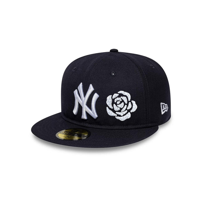 หมวกแก๊ป New Era รุ่น New York Yankees Faux Pearl Icon Navy 59Fifty Cap