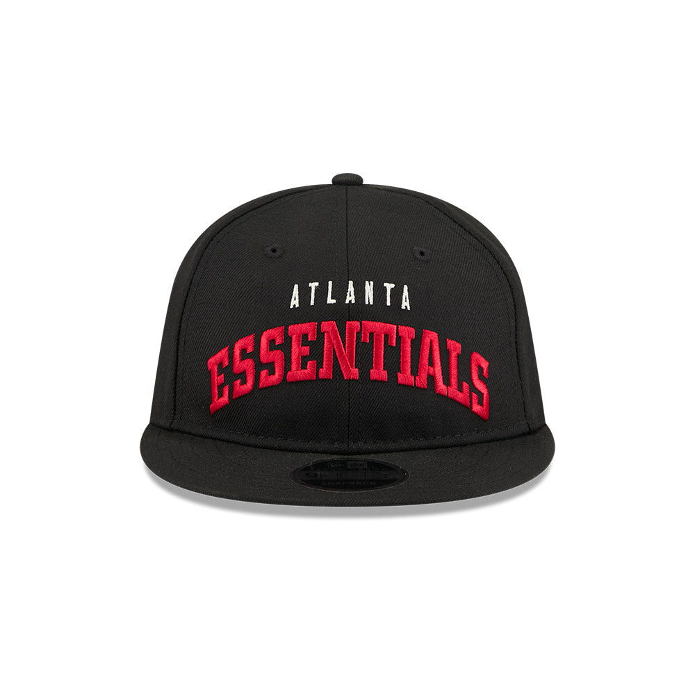 New Era หมวกรุ่น FEAR OF GOD x NFL ATLANTA FALCONS BLACK 9FIFTY RETRO CROWN CAP