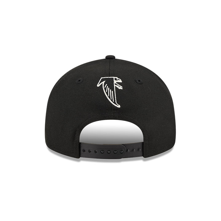 New Era หมวกรุ่น FEAR OF GOD x NFL ATLANTA FALCONS BLACK 9FIFTY RETRO CROWN CAP