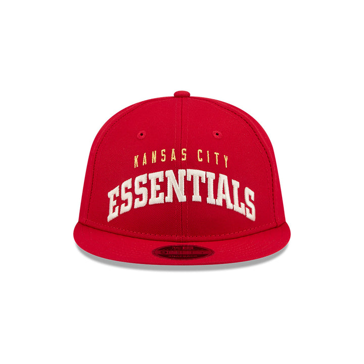 New Era หมวกรุ่น FEAR OF GOD x NFL KANSAS CITY CHIEFS SCARLET 9FIFTY RETRO CROWN CAP