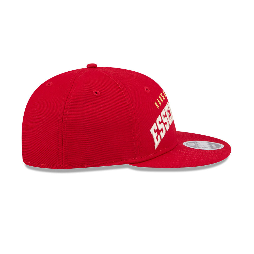 New Era หมวกรุ่น FEAR OF GOD x NFL KANSAS CITY CHIEFS SCARLET 9FIFTY RETRO CROWN CAP