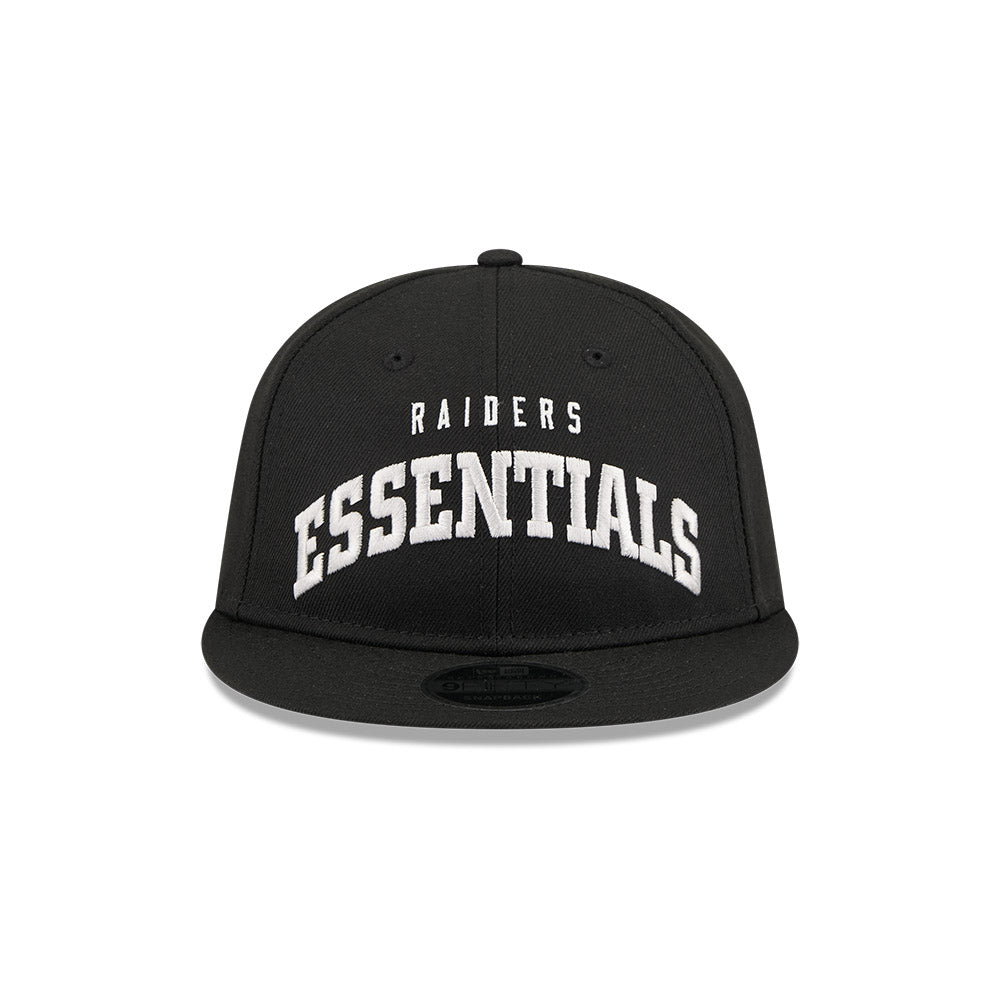 New Era หมวกรุ่น FEAR OF GOD x NFL LAS VEGAS RAIDERS BLACK 9FIFTY RETRO CROWN CAP