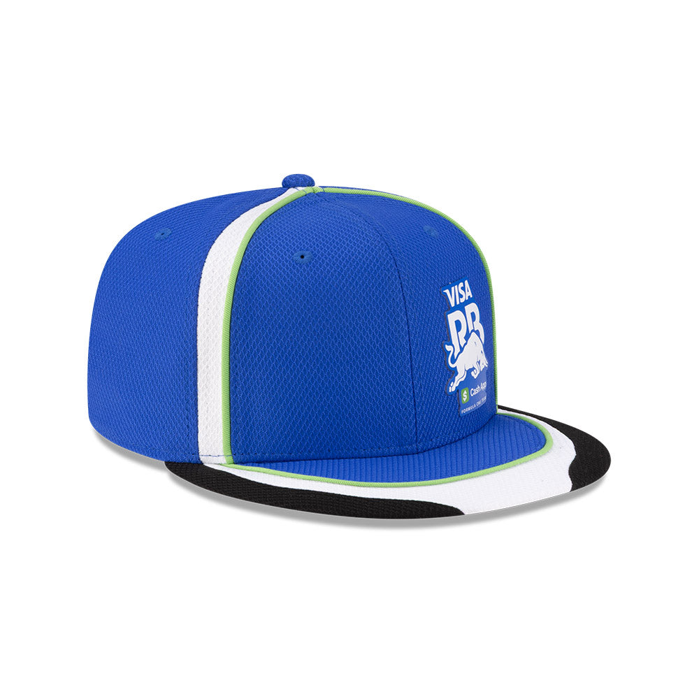 New Era หมวกรุ่น VISA CASH APP RACING BULLS EMEA MOTORSPORT BRIGHT BLUE 59FIFTY CAP