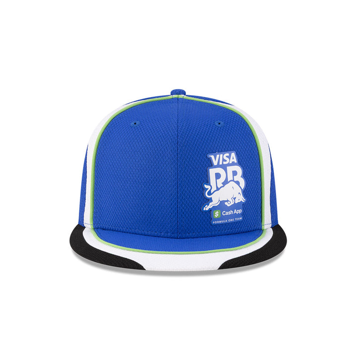 New Era หมวกรุ่น VISA CASH APP RACING BULLS EMEA MOTORSPORT BRIGHT BLUE 59FIFTY CAP