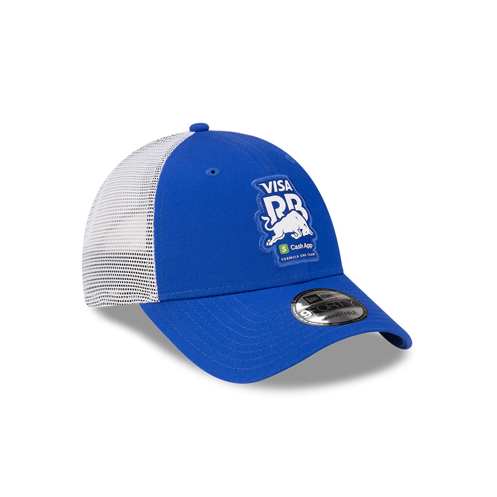 New Era หมวกรุ่น VISA CASH APP RACING BULLS EMEA MOTORSPORT BRIGHT BLUE 9FORTY CAP