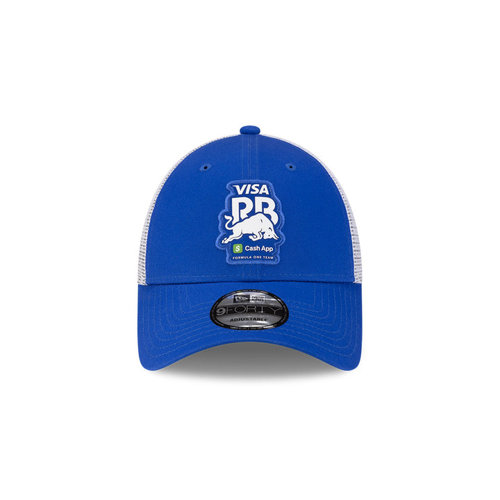 New Era หมวกรุ่น VISA CASH APP RACING BULLS EMEA MOTORSPORT BRIGHT BLUE 9FORTY CAP