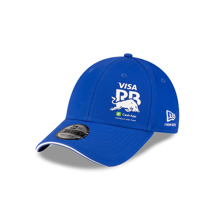 New Era หมวกรุ่น VISA CASH APP RACING BULLS EMEA MOTORSPORT BRIGHT BLUE 9FORTY CAP