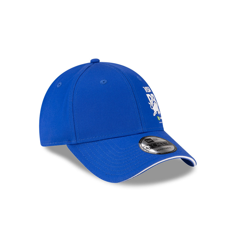 New Era หมวกรุ่น VISA CASH APP RACING BULLS EMEA MOTORSPORT BRIGHT BLUE 9FORTY CAP