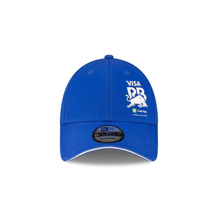 New Era หมวกรุ่น VISA CASH APP RACING BULLS EMEA MOTORSPORT BRIGHT BLUE 9FORTY CAP