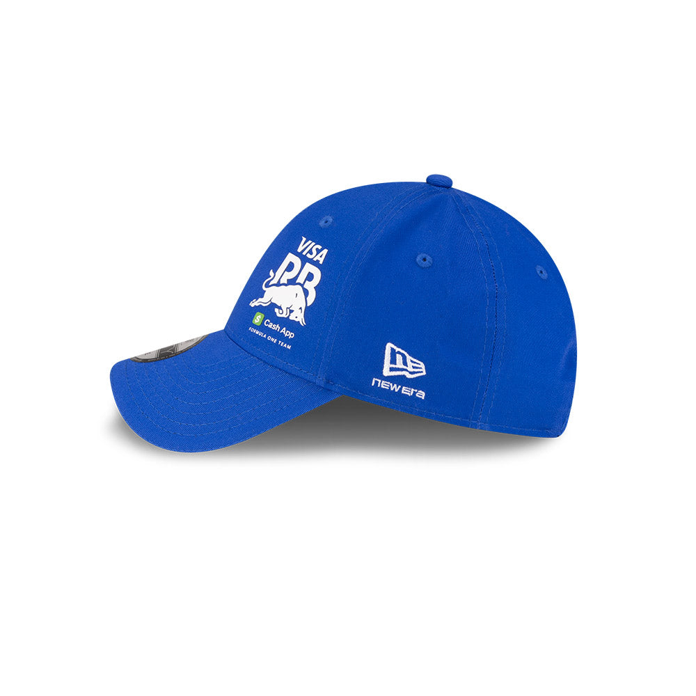 New Era หมวกรุ่น VISA CASH APP RACING BULLS EMEA MOTORSPORT BRIGHT BLUE 9FORTY CAP