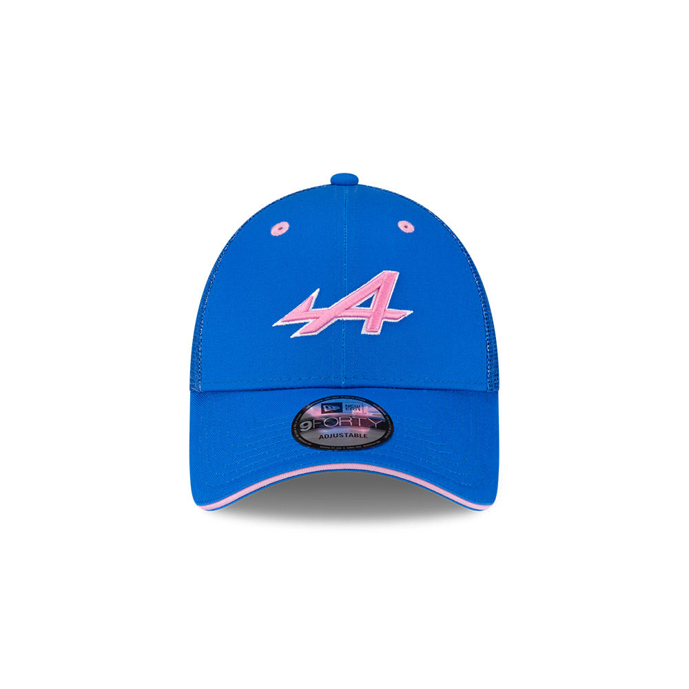 New Era หมวกรุ่น ALPINE RACING EMEA MOTORSPORT BLUE 9FORTY CAP
