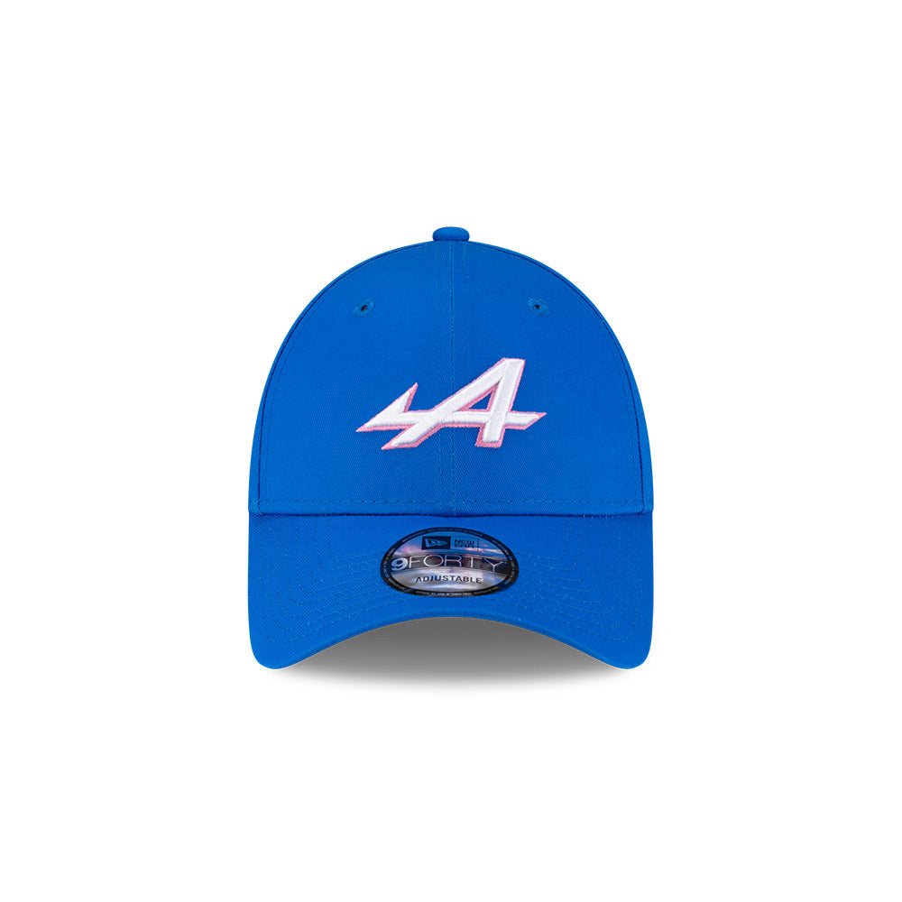New Era หมวกรุ่น ALPINE RACING EMEA MOTORSPORT BLUE 9FORTY CAP