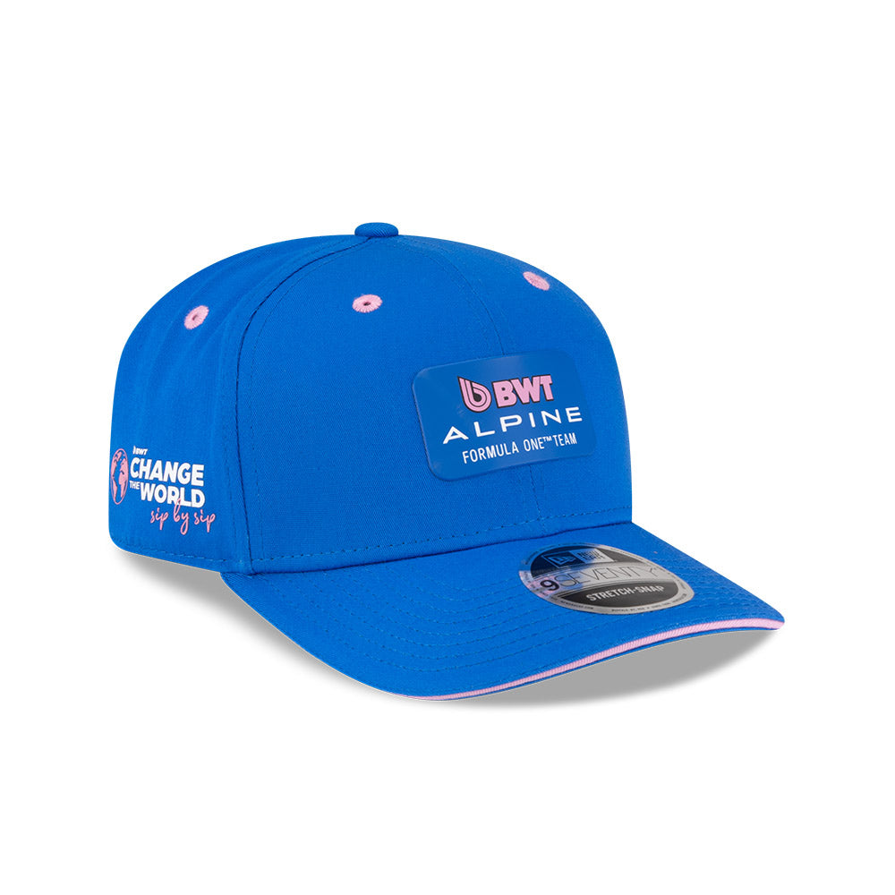 New Era หมวกรุ่น ALPINE RACING EMEA MOTORSPORT BLUE 9SEVENTY STRETCH SNAP CAP