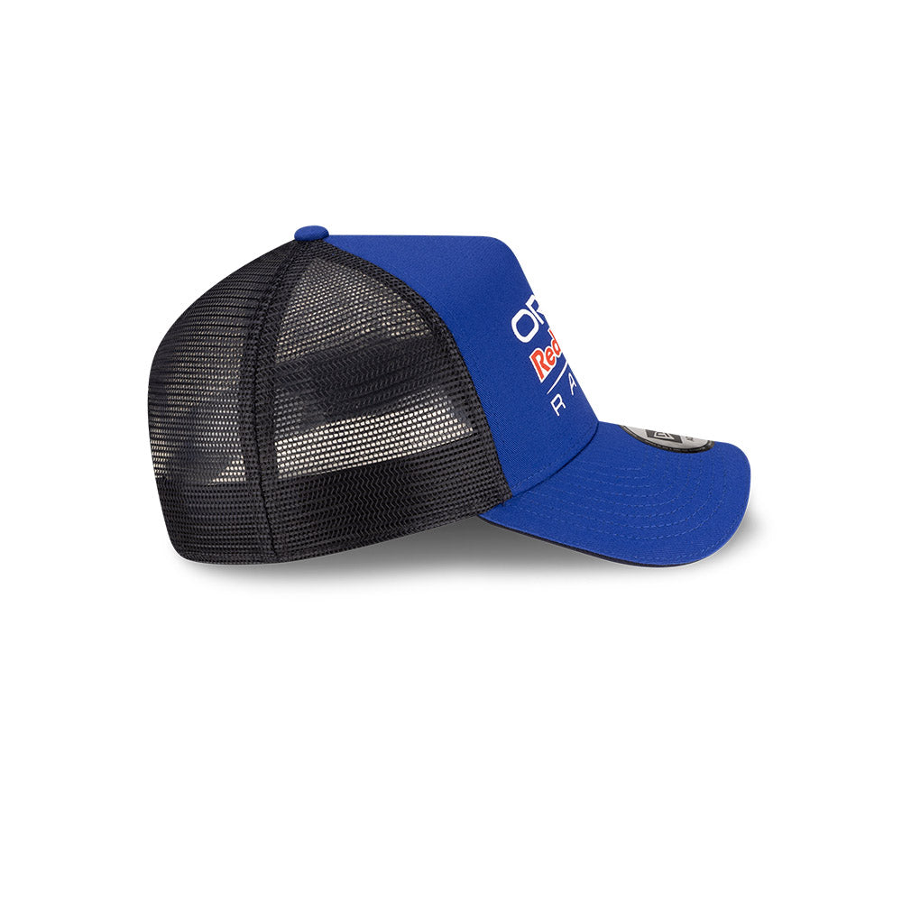 New Era หมวกรุ่น RED BULL F1 EMEA MOTORSPORT DK BLUE 9FORTY A-FRAME TRUCKER CAP