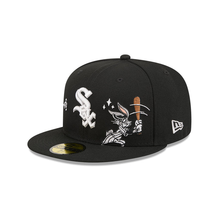 หมวกแก๊ป New Era รุ่น Looney Tunes X MLB Chicago White Sox Black 59Fifty Cap