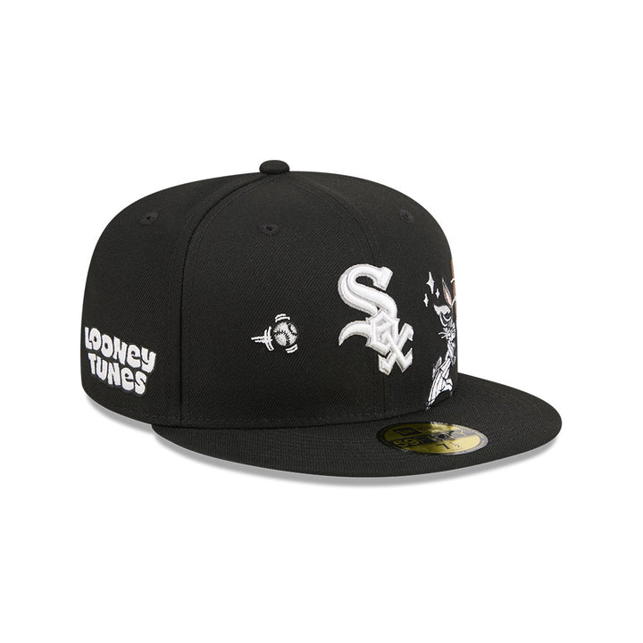 หมวกแก๊ป New Era รุ่น Looney Tunes X MLB Chicago White Sox Black 59Fifty Cap