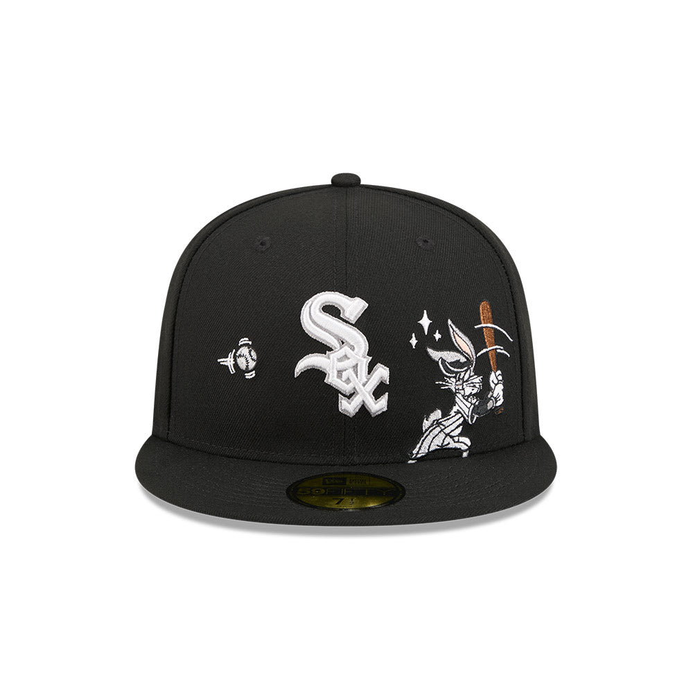 หมวกแก๊ป New Era รุ่น Looney Tunes X MLB Chicago White Sox Black 59Fifty Cap