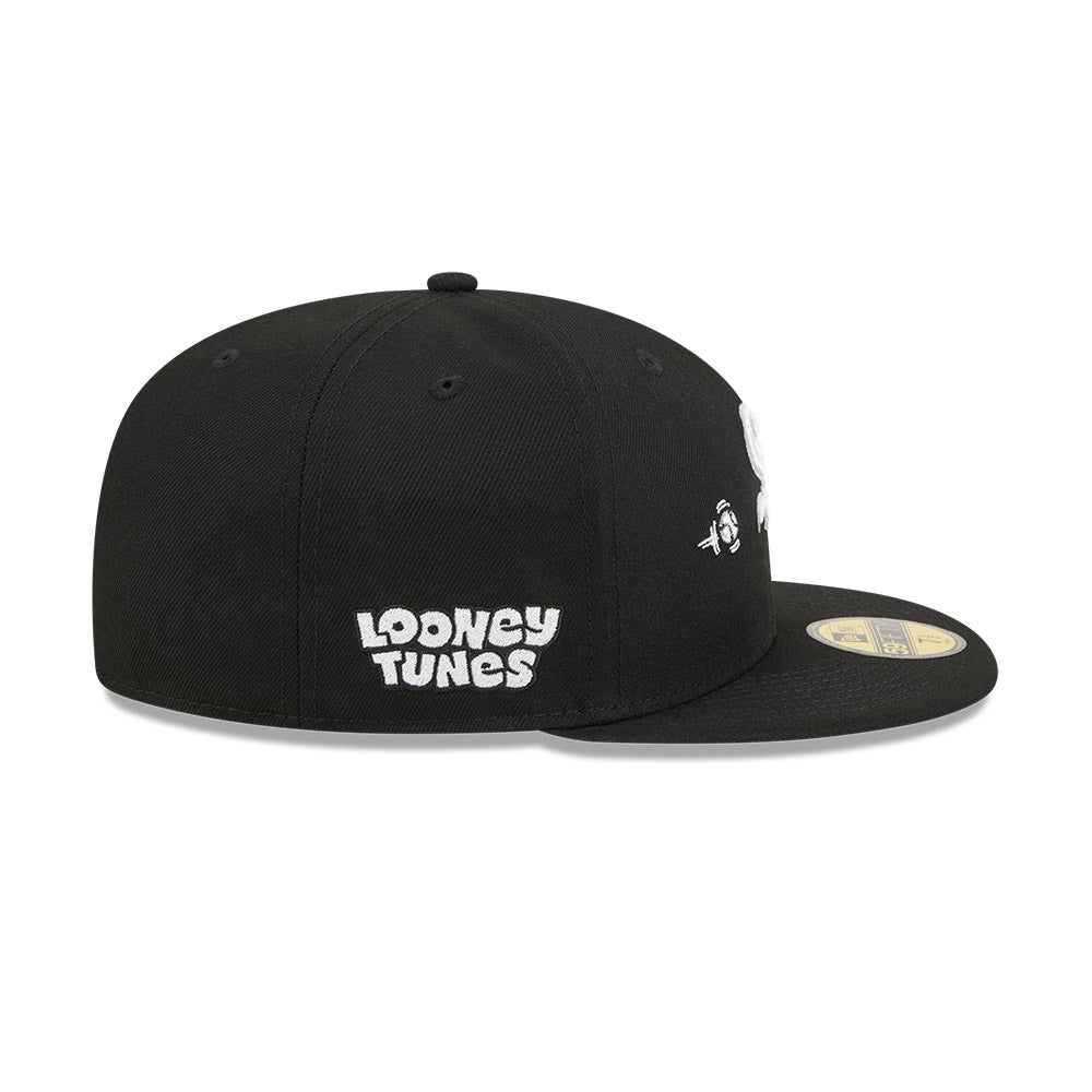 หมวกแก๊ป New Era รุ่น Looney Tunes X MLB Chicago White Sox Black 59Fifty Cap
