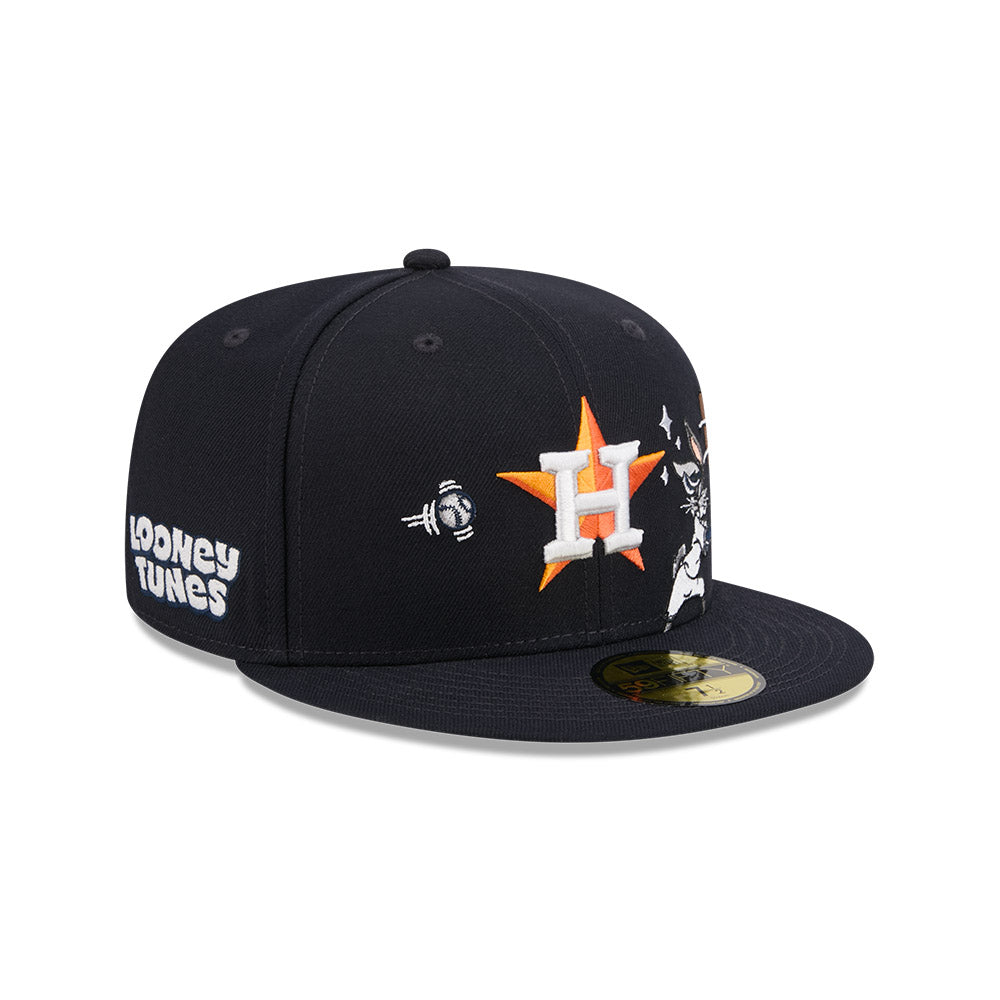 หมวกแก๊ป New Era รุ่น Looney Tunes X MLB Houston Astros Navy 59Fifty Cap