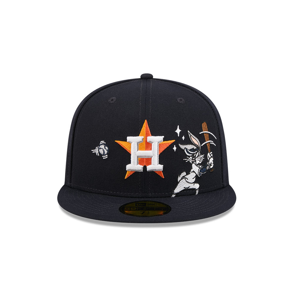 หมวกแก๊ป New Era รุ่น Looney Tunes X MLB Houston Astros Navy 59Fifty Cap