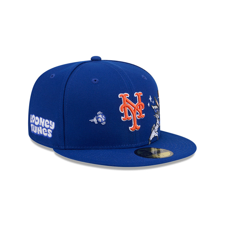 หมวกแก๊ป New Era รุ่น Looney Tunes X MLB New York Mets Royal 59Fifty Cap