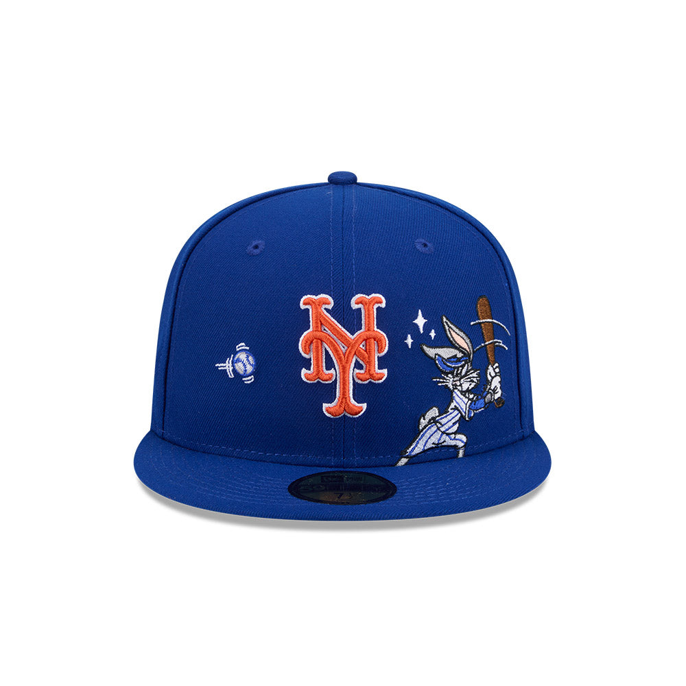 หมวกแก๊ป New Era รุ่น Looney Tunes X MLB New York Mets Royal 59Fifty Cap