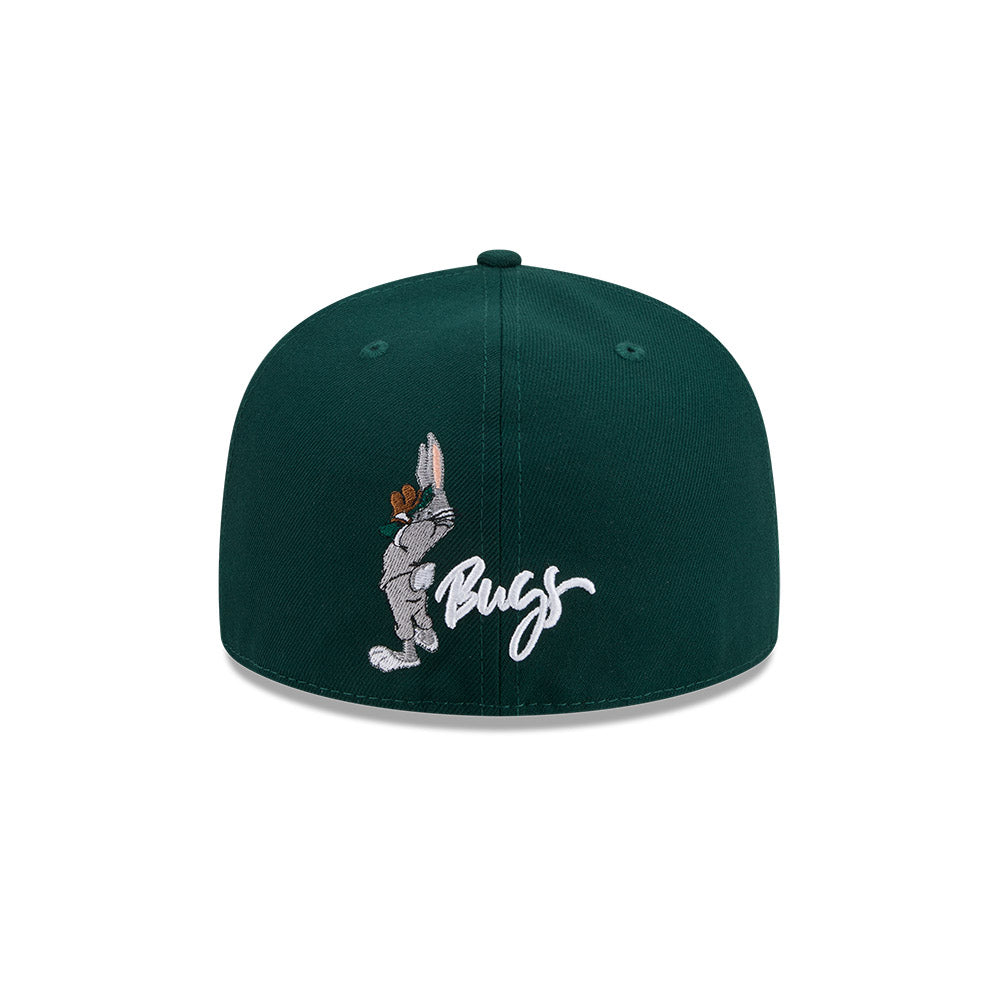 หมวกแก๊ป New Era รุ่น Looney Tunes X MLB Oakland Athletics Dark Green 59Fifty Cap