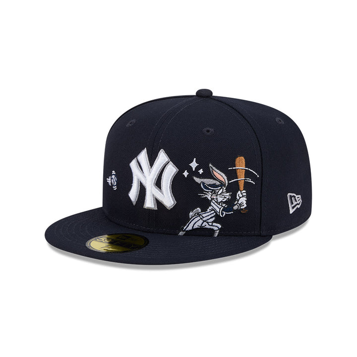 หมวกแก๊ป New Era รุ่น Looney Tunes X MLB New York Yankees Navy 59Fifty Cap