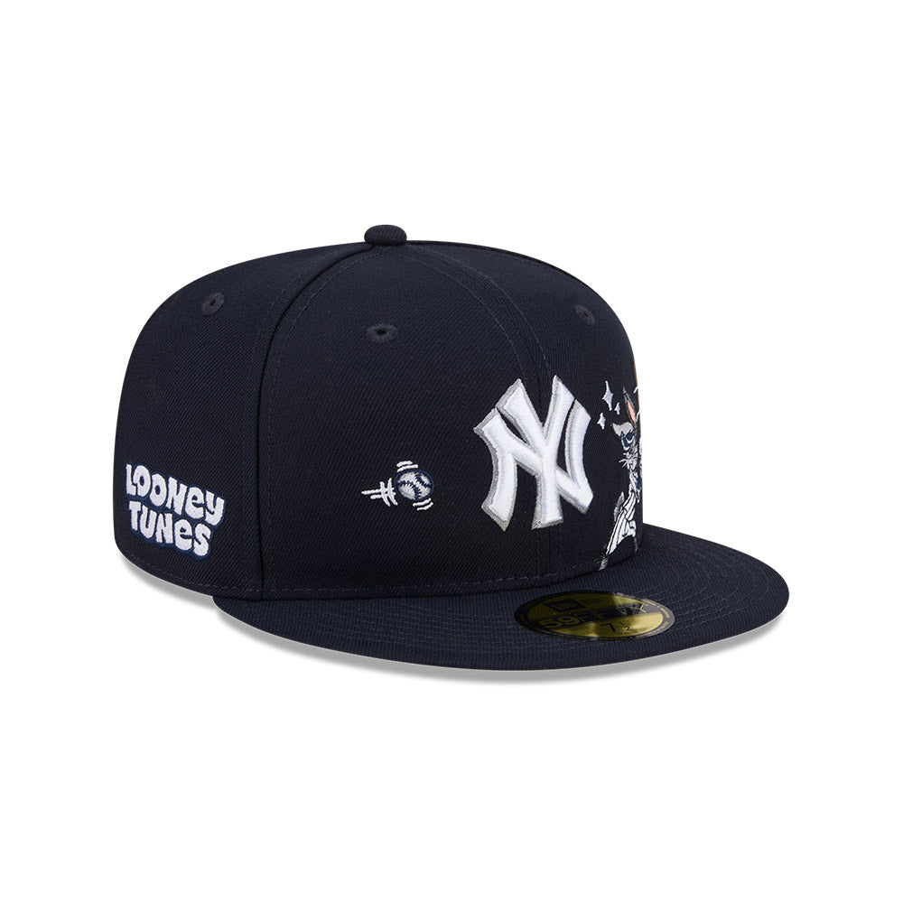 หมวกแก๊ป New Era รุ่น Looney Tunes X MLB New York Yankees Navy 59Fifty Cap