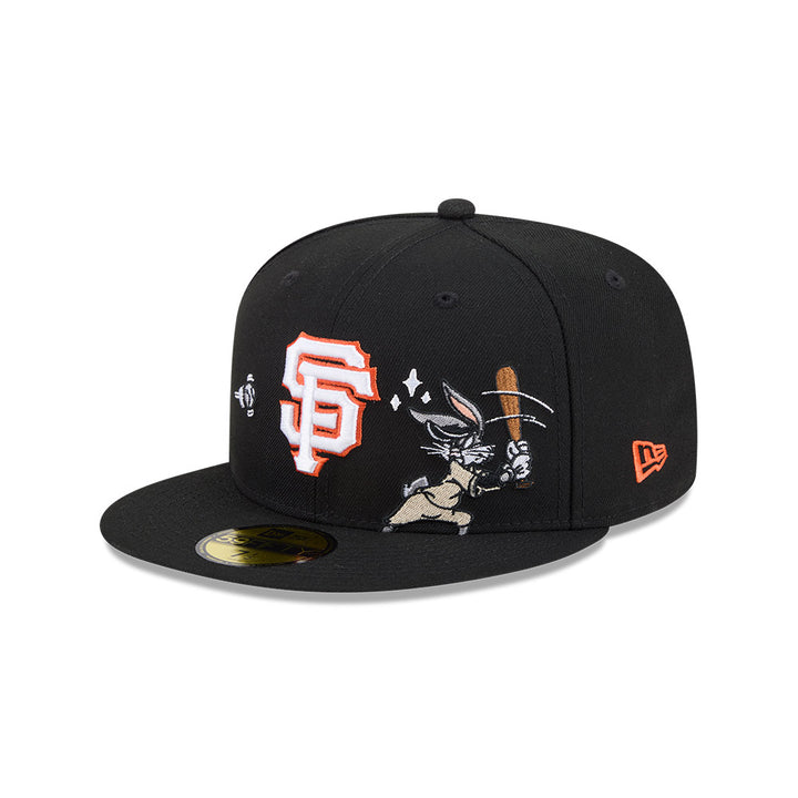หมวกแก๊ป New Era รุ่น Looney Tunes X MLB San Francisco Giants Black 59Fifty Cap