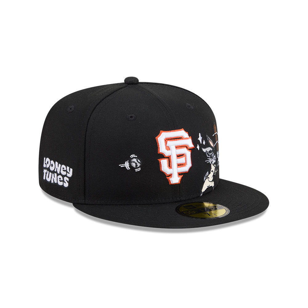 หมวกแก๊ป New Era รุ่น Looney Tunes X MLB San Francisco Giants Black 59Fifty Cap