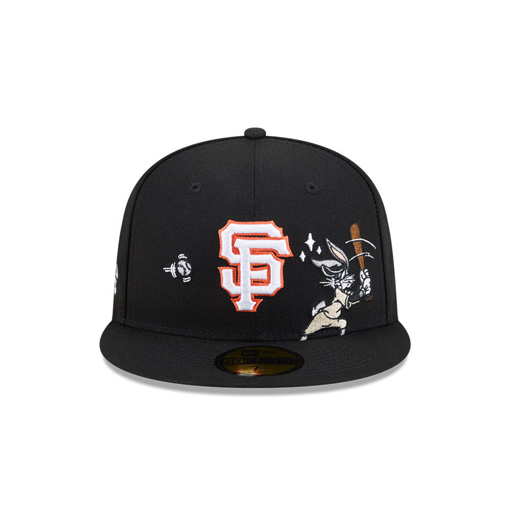 หมวกแก๊ป New Era รุ่น Looney Tunes X MLB San Francisco Giants Black 59Fifty Cap