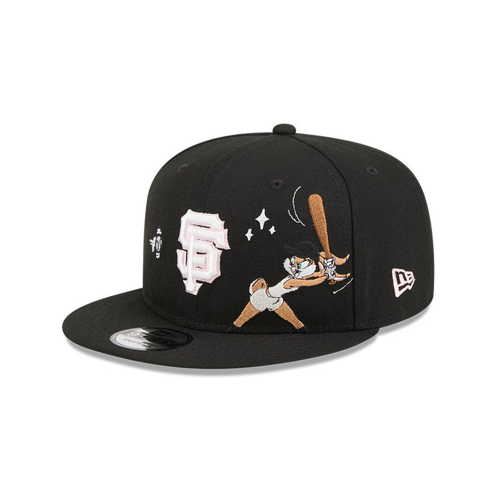 หมวกแก๊ป New Era รุ่น Looney Tunes X MLB San Francisco Giants Black 9Fifty Cap