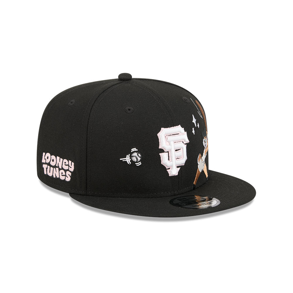 หมวกแก๊ป New Era รุ่น Looney Tunes X MLB San Francisco Giants Black 9Fifty Cap
