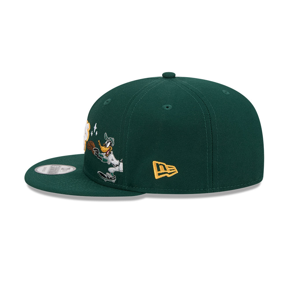 หมวกแก๊ป New Era รุ่น Looney Tunes X MLB Oakland Athletics Dark Green 9Fifty Cap