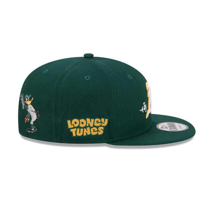 หมวกแก๊ป New Era รุ่น Looney Tunes X MLB Oakland Athletics Dark Green 9Fifty Cap