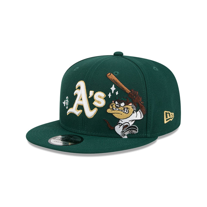 หมวกแก๊ป New Era รุ่น Looney Tunes X MLB Oakland Athletics Dark Green 9Fifty Cap