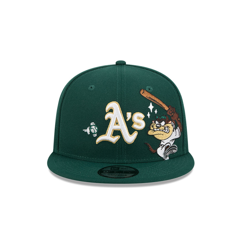 หมวกแก๊ป New Era รุ่น Looney Tunes X MLB Oakland Athletics Dark Green 9Fifty Cap
