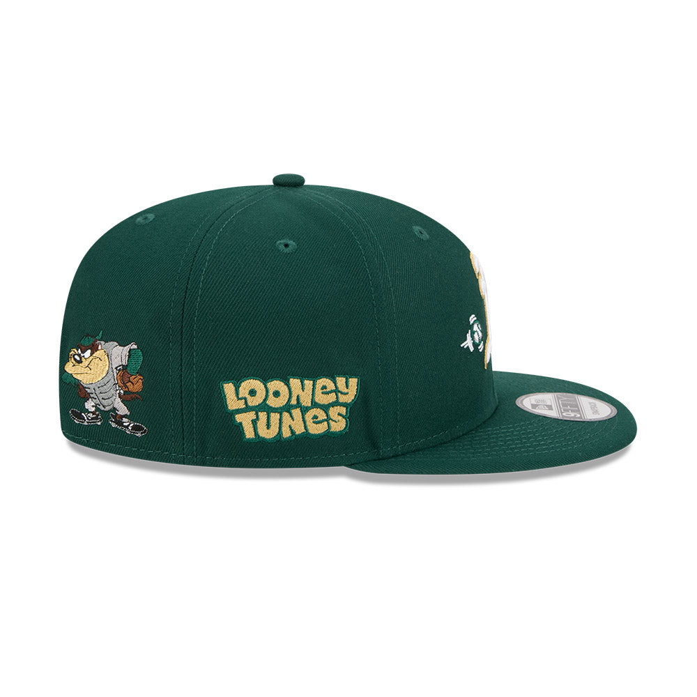 หมวกแก๊ป New Era รุ่น Looney Tunes X MLB Oakland Athletics Dark Green 9Fifty Cap