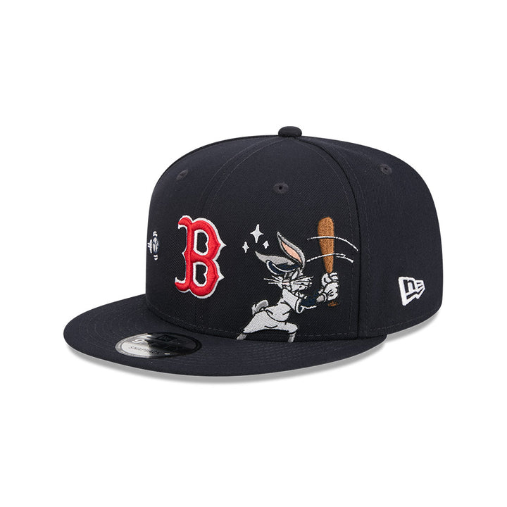หมวกแก๊ป New Era รุ่น Looney Tunes X MLB Boston Red Sox Navy 9Fifty Cap