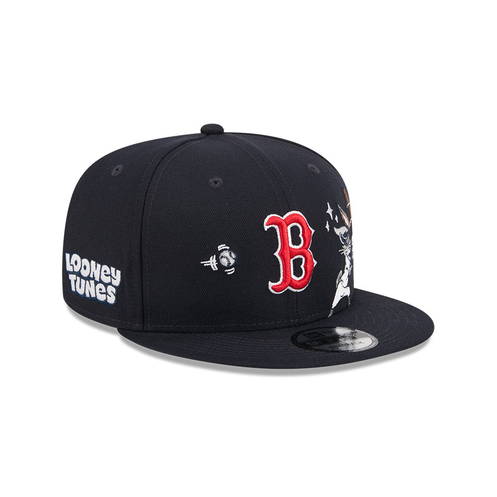 หมวกแก๊ป New Era รุ่น Looney Tunes X MLB Boston Red Sox Navy 9Fifty Cap