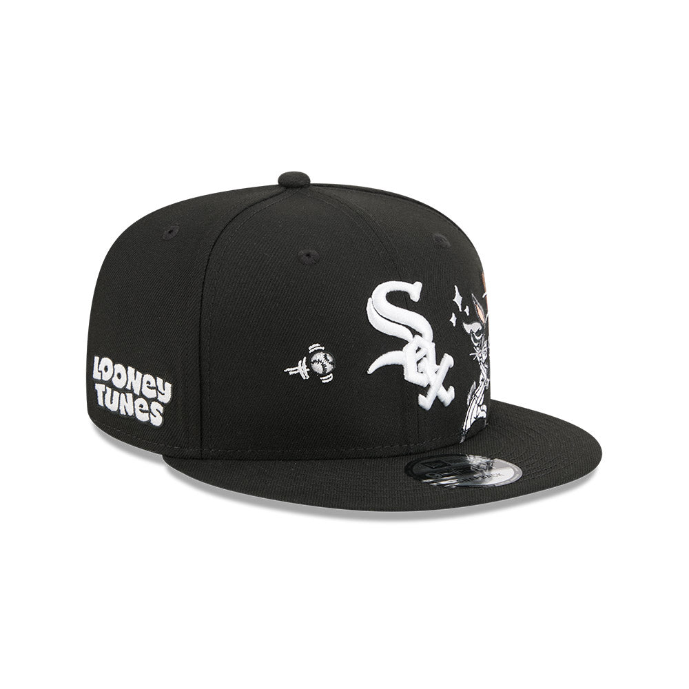 หมวกแก๊ป New Era รุ่น Looney Tunes X MLB Chicago White Sox Black 9Fifty Cap