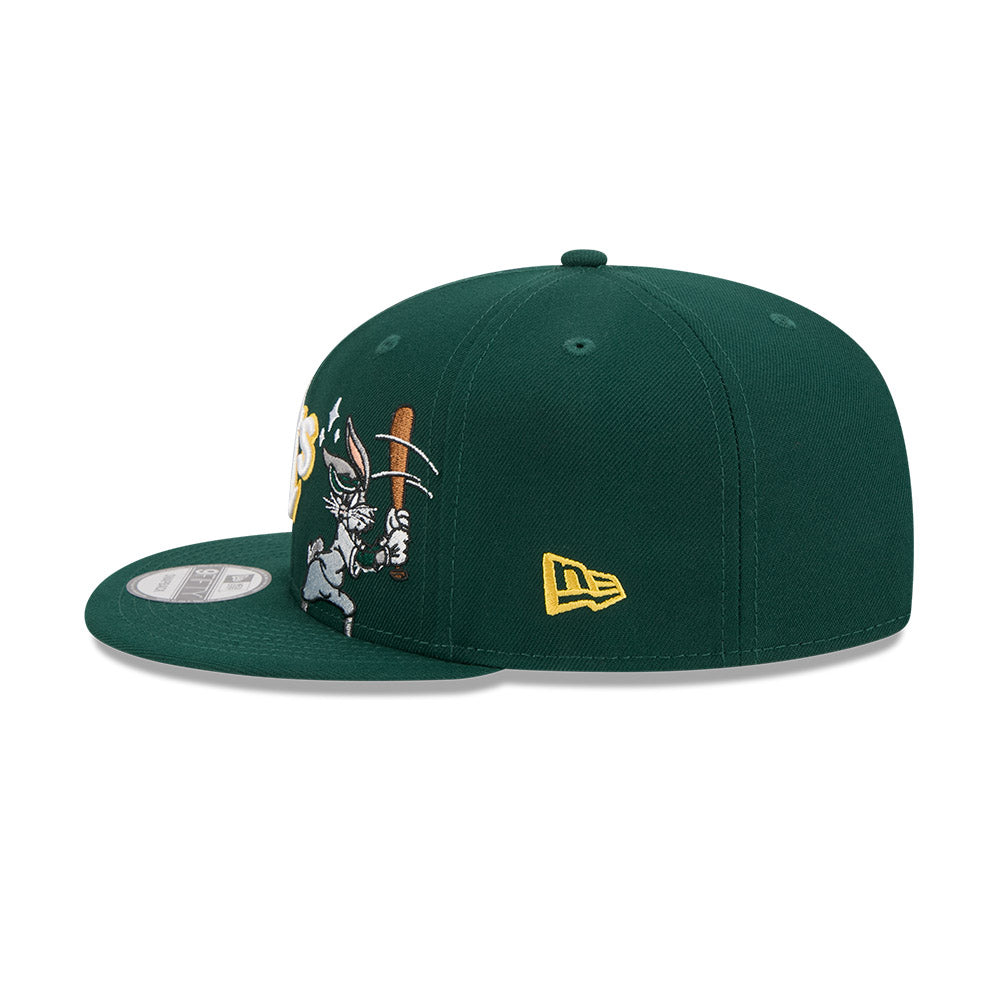 หมวกแก๊ป New Era รุ่น Looney Tunes X MLB Oakland Athletics Dark Green 9Fifty Cap