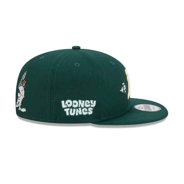 หมวกแก๊ป New Era รุ่น Looney Tunes X MLB Oakland Athletics Dark Green 9Fifty Cap