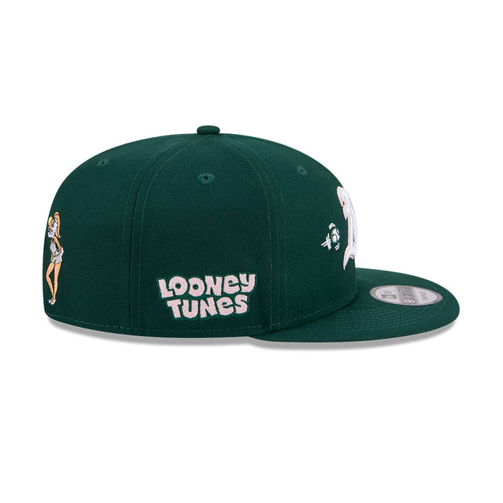หมวกแก๊ป New Era รุ่น Looney Tunes X MLB Oakland Athletics Dark Green 9Fifty Cap