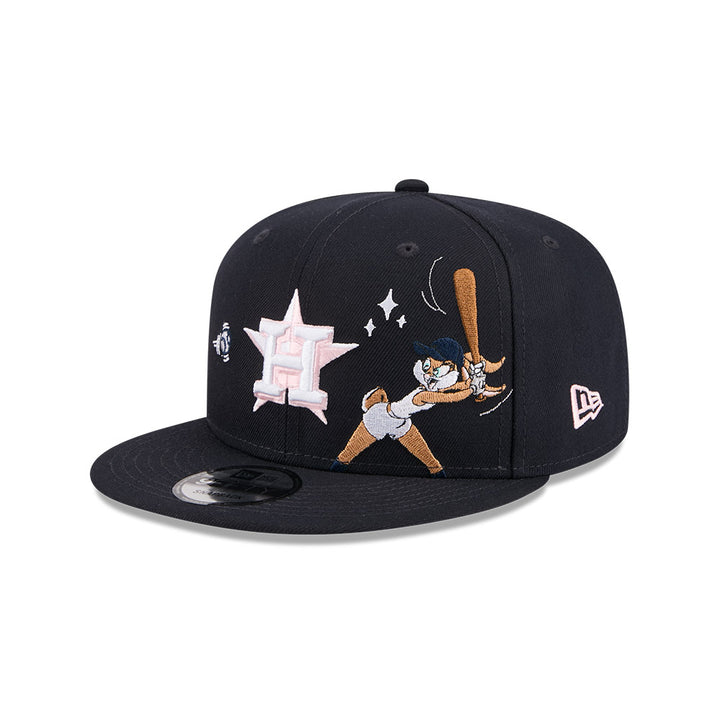 หมวกแก๊ป New Era รุ่น Looney Tunes X MLB Houston Astros Navy 9Fifty Cap
