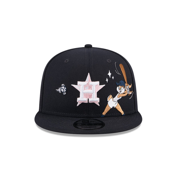 หมวกแก๊ป New Era รุ่น Looney Tunes X MLB Houston Astros Navy 9Fifty Cap